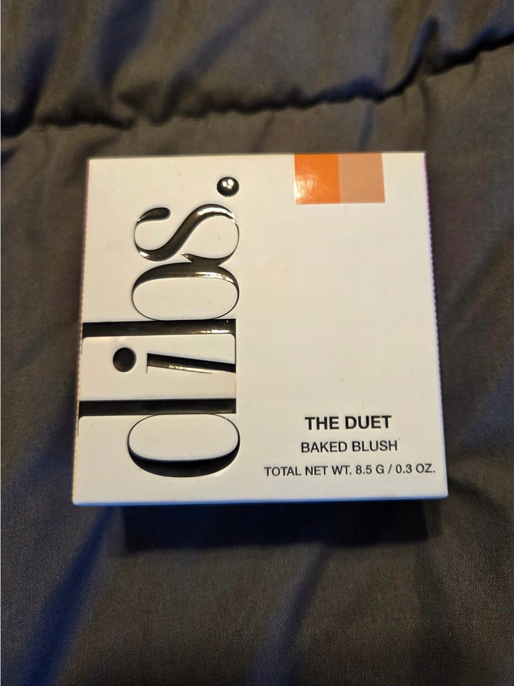 DIBS Beauty The Duet Baked Blush 0.3 oz Like New